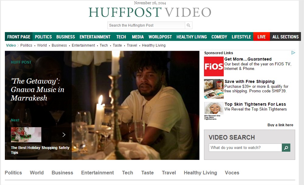Videos and News on The Huffington Post - Google Chrome